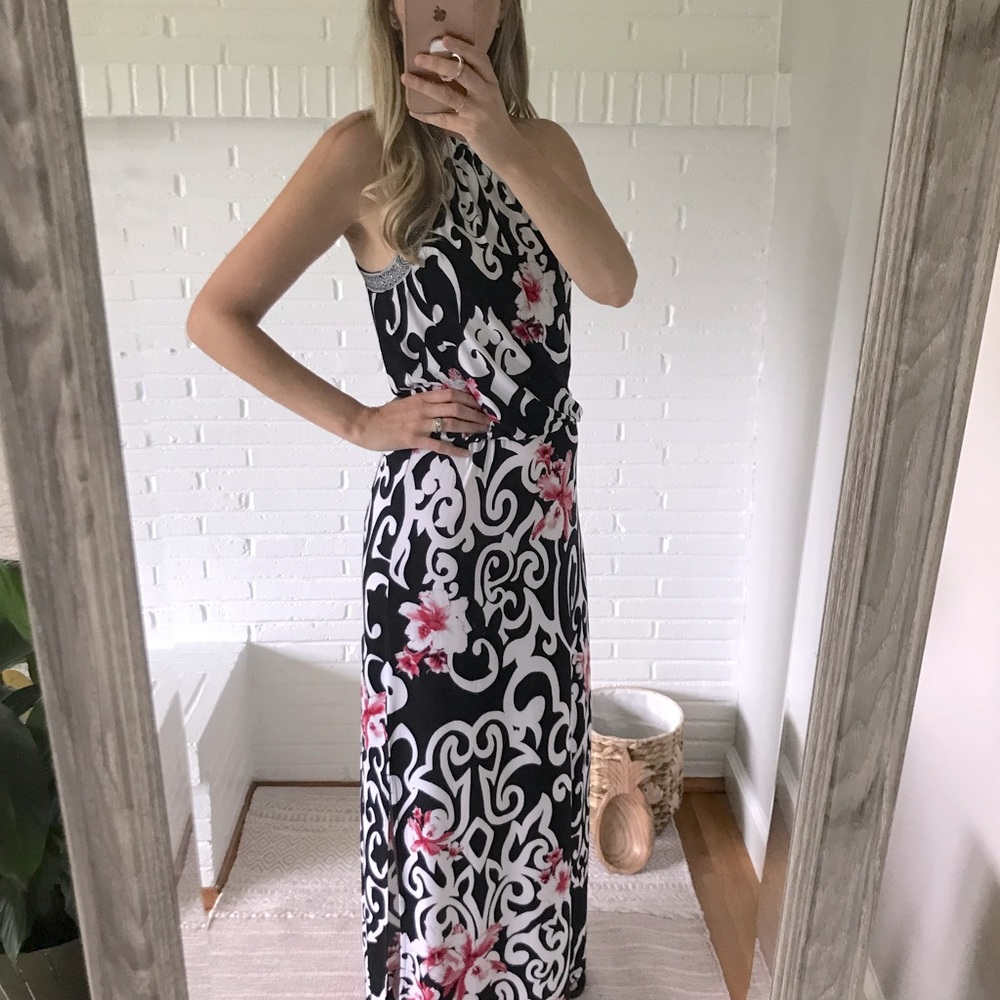 White House Black Market Maxi Dress- Size S